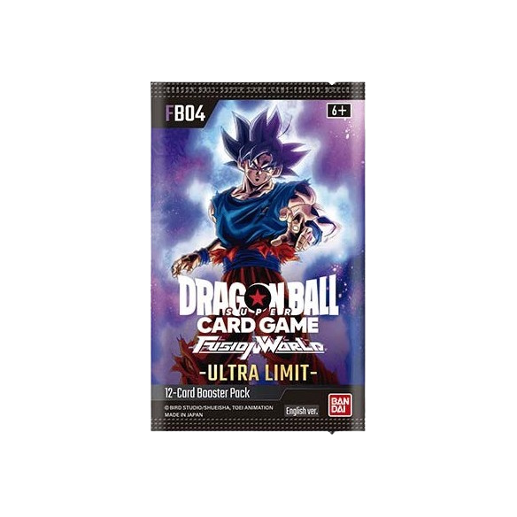 Dragon Ball Super Card Game: Fusion World - Ultra Limit FB-04 - Display da 24 Buste (ENG)