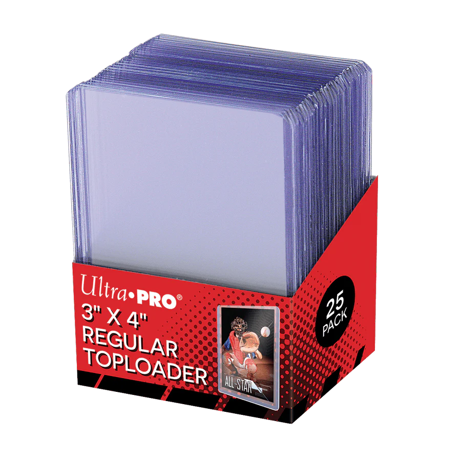 Ultra Pro – Pacchetto da 25 Toploader Regular 76 mm x 102 mm